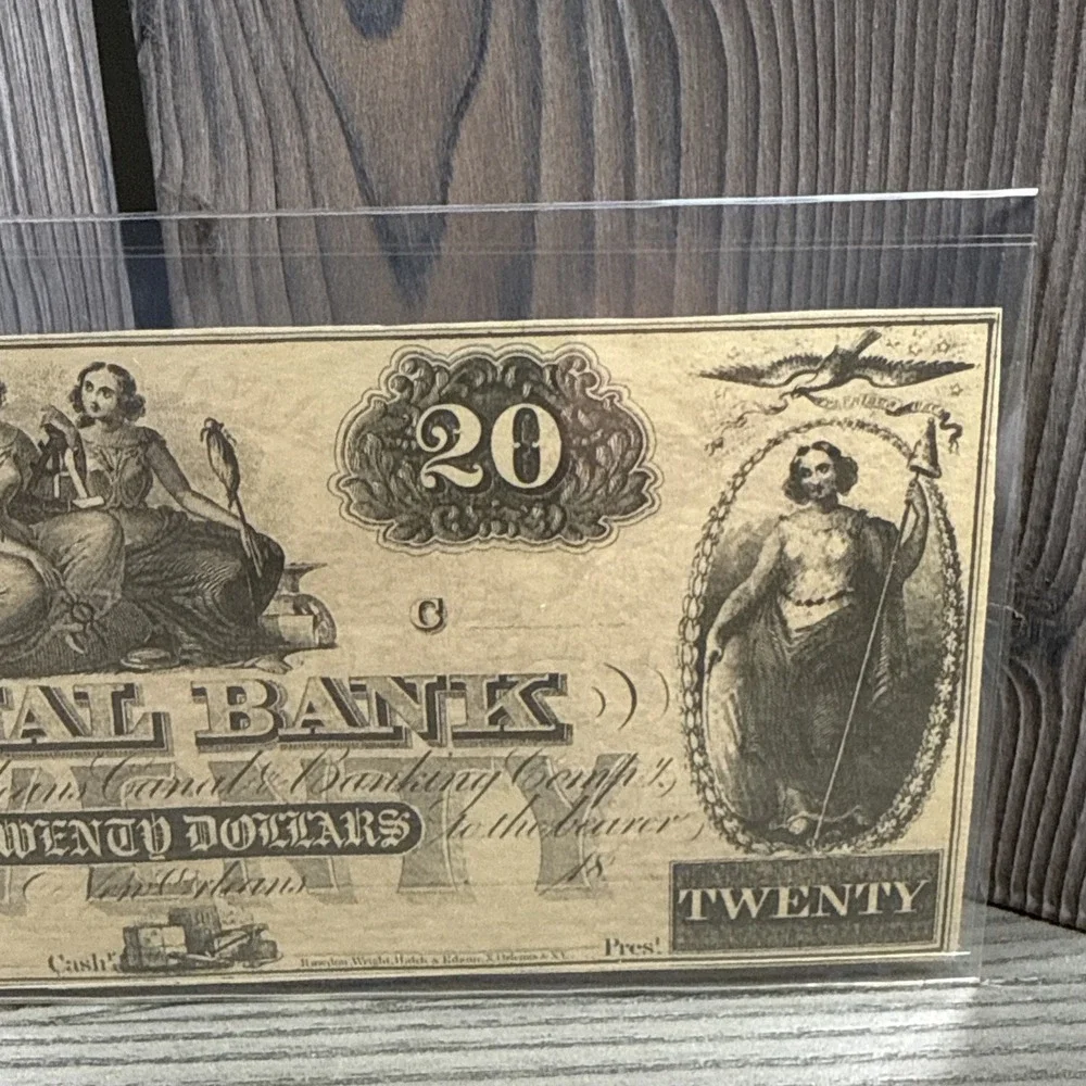 United States 20‎ Dollars Nouvelle Orléans Double Couleur Canal Bank